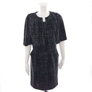Calvin Klein Womens Sleeveless Dress with Jacket and Belt